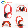 Best oem headphones stereo mp3 player custom logo headset for promotion